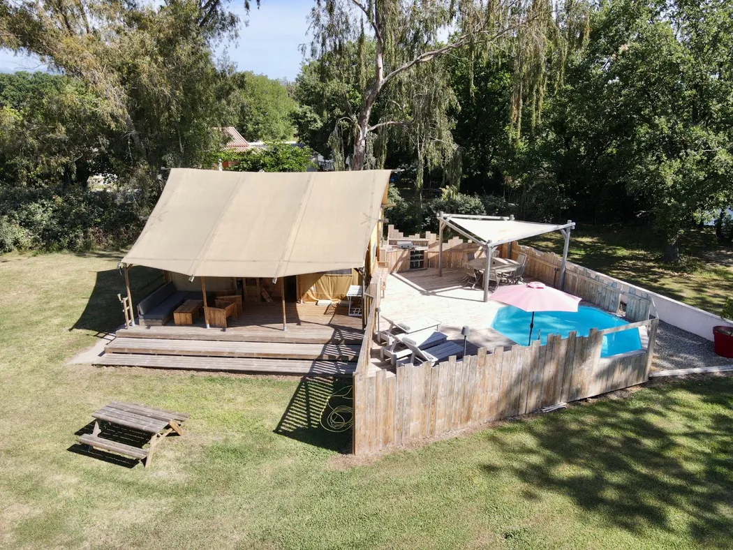 TENTE DE LUXE PISCINE PRIVÉE U Quarciu - La résidence